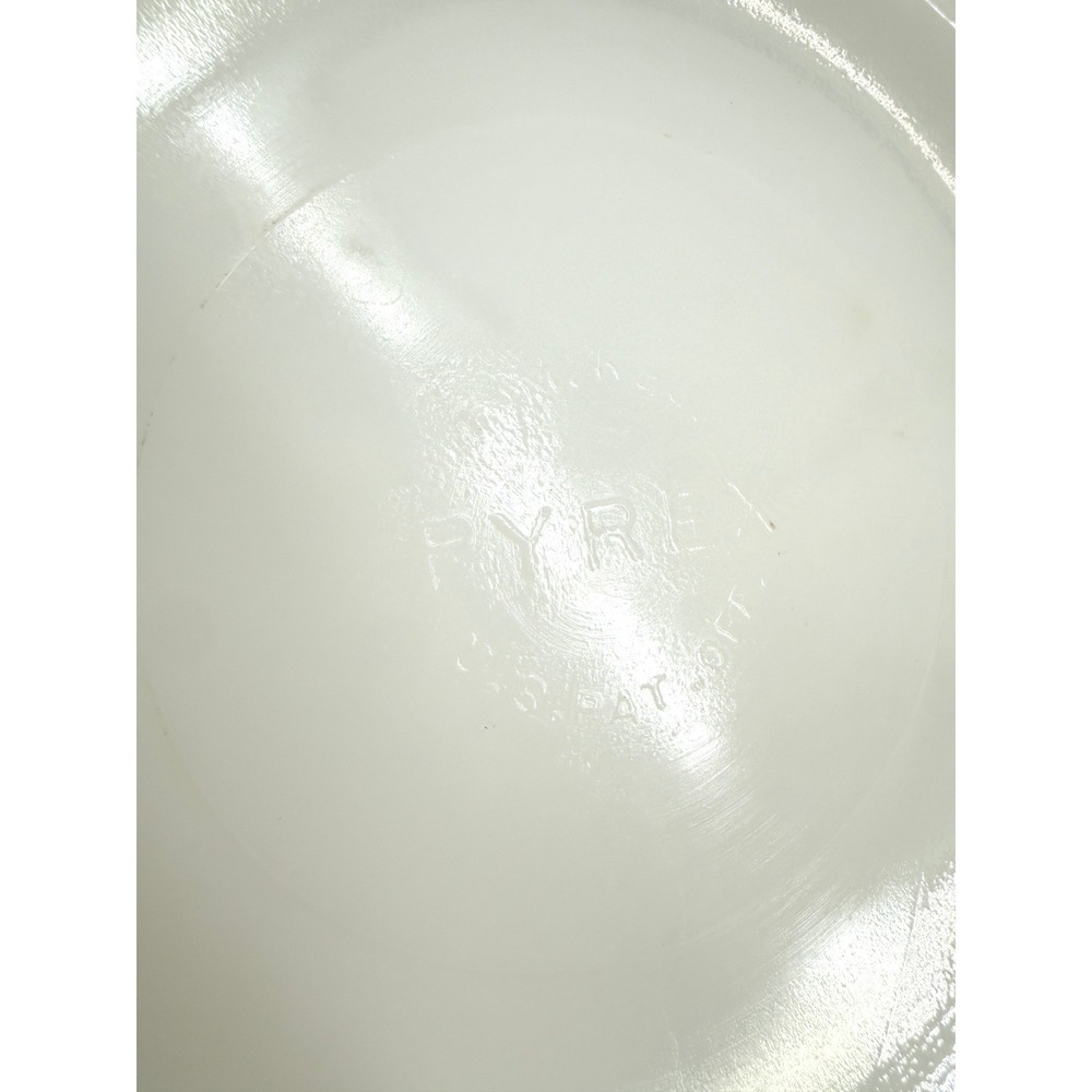 Pyrex Mixing Bowl Unisex 404 4 QT Yellow Vintage Milk Glass MCM Primary Series - Picture 12 of 13